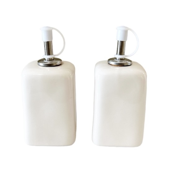 NEW HTF Rae Dunn Small OIL & VINEGAR Set/2 - Picture 3 of 4